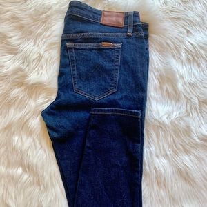 Joes Jeans dark rinse skinny jeans